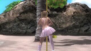 【MMD】Marine Rose Pole Dance【R-18】