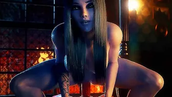 WIDOWMAKER IS USING HER WET SILKY PUSSY TO EXTRACT GAMER CUM WHILE RIDING HARD