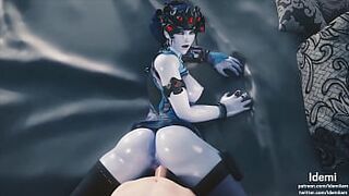 Overwatch Widowmaker 8 SFM & Blender 3D Hentai Porn Compilation