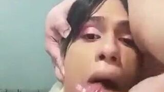 LETTING THE GIVEN PUPPY USE MY MOUTH. FULL VIDEO ON WHATSAPP 51 997146926