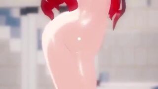 TikTok Cute Girl Dancing Nude【Hentai 3D】