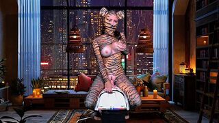 Camsoda - Big Boobs Pussy Cat Masturbates And Blows Big Dick Camsoda Man