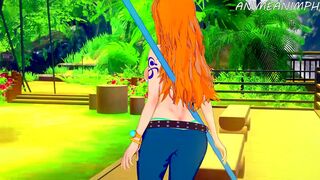 One Piece Nami and Robin Hentai 3d Compilation of Summer 2022