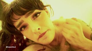 HAIRY ASSHOLE TRAINING WITH EMO BABE - 1st time Red Light District