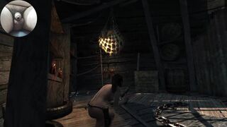 TOMB RAIDER NUDE EDITION COCK CAM GAMEPLAY #14