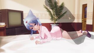 3D HENTAI Step Brother fucks stepsister in the ass