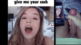 Hot Thicc Streamer P0kyname Fap Tribute - Try Not To Cum!!!!! She made me Explode In Cum