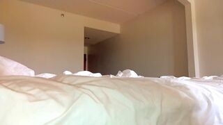 Filthy hotel sex with naughty cheating wife-takes off condom /Free Full Movie, enjoy