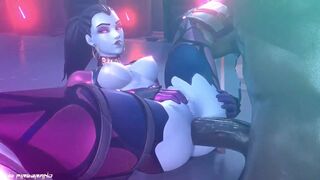 Overwatch Widowmaker 21 SFM & Blender 3D Hentai Porn Compilation