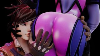 Overwatch Widowmaker 15 SFM & Blender 3D Hentai Porn Compilation