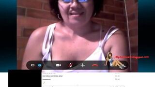 Spanish Mature On Skype 2