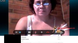 Spanish Mature On Skype 2