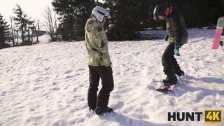 When Husband is Loser, Wife Fucks any Skier