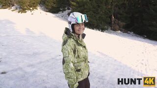 When Husband is Loser, Wife Fucks any Skier