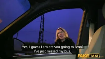 Dinner porn video – Fake Taxi - On Her Way To Dinner With BF!