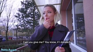 Blonde Australian Isabelle Deltore Fucks a Stranger for Money