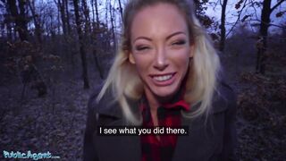 Blonde Ozzie Isabelle Deltore Fucks to Save the Bush