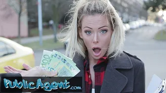 Public Agent - Blonde Ozzie Isabelle Deltore Fucks To Save The Bush