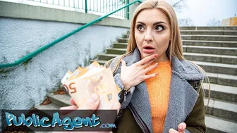 Public Agent - Russian Blonde Caty Kiss Loves a Big Cock
