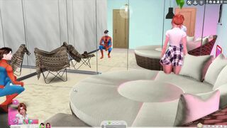 SPIDERMAN FINDS A THICK MARY-JANE| ANIMATED 3D SIMS WITH SOUND