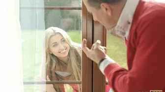 Old 4K - Beautiful Gal Rewards Caring Old Stranger With Awesome Sex