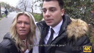 La sposa ceca Claudia Macc scopata davanti al suo sposo sconvolto