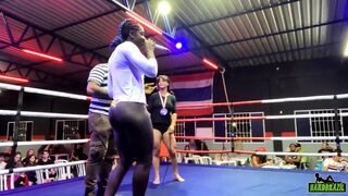 Boxing event with pornstar and TikTok celebrities and youtubers - Bluezao - Leo Ogro - Fernanda Chocolatte - Casal Dna - Nicole Brazil - Kine Chan - Camila Prado
