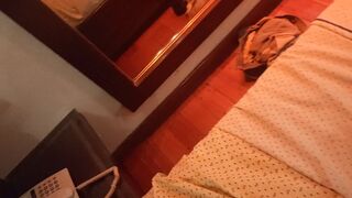 Chico Latino Se folla a una chica trans En Un Hotel.Parte 2 .pov instagram