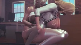 Futa Milf porn video – Futa Milf Fucks Coworker In The Office