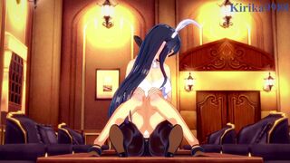 Ikaruga and Katsuragi have intense futanari sex in a bar. - Senran Kagura Hentai