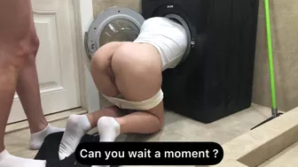 Faphouse - I Checked on My Stepsister Whether It Is Possible to Get Stuck in the Washing Machine