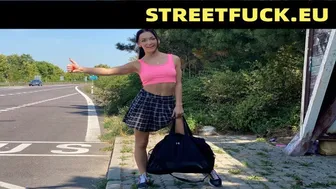 Driving porn video – Little Caprice Dreams - StreetFuck - Hitchhiking Slutty Zuzu Sweet Seduces Driving Married Man