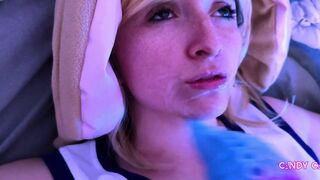 Real Life Hentai -Alien cums all over gorgeous Candy Camille - Pregnant with alien eggs