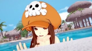 【MAY】【HENTAI 3D】【SHORT ONLY POOL WALL DOGGYSTYLE POSE】【GUILTY GEAR】