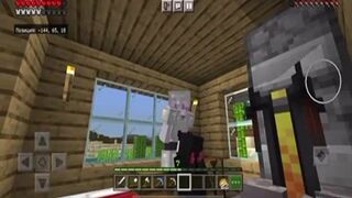 Minecraft sex. Amateur couple