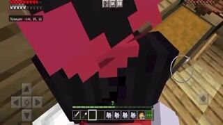 Minecraft sex. Amateur couple