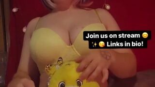 Horny teen camgirl Instagram story compilation