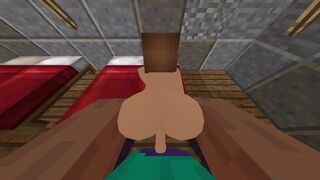 Minecraft Animation | Jenny Porn | Try Not to Cum | Sex In Mansion