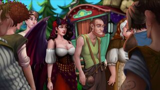 What a Legend! v0.6 - (MagicNuts) - Sex on the magical woods, hot gipsy gets creampied (4)