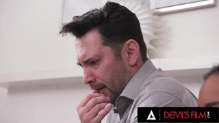 DEVILSFILM - Beauty Kira Noir Swapped Her Man And Lets Him Pound His Cock Into Her Pussy