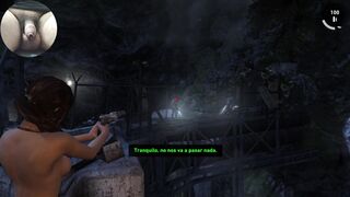 TOMB RAIDER NUDE EDITION COCK CAM GAMEPLAY #17