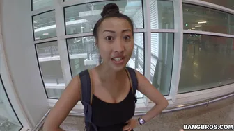 Public Bang - Big Tit Asian chick fucked in public