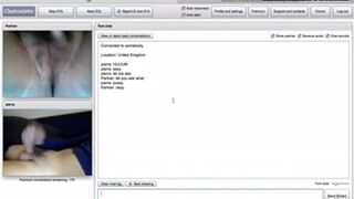 small cumshot on chatroulette