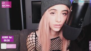 Gia Baker talking dirty do you on my microphone ASMR