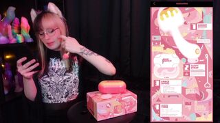 Unboxing Sunset Mushroom Vibrator from PinkPunch - Part 1 (Part 2 on Onlyfans & Fansly)