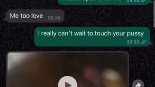 WhatsApp sex chat with my best friend
