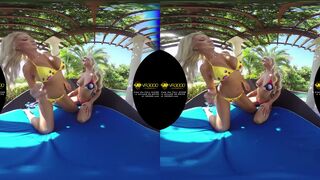 PokeGirls - Starring Savannah Lace & Tasty Tiffany - 180° HD VR