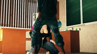 Teacher's Pet - Blonde Teacher vs BBC Student after Class
