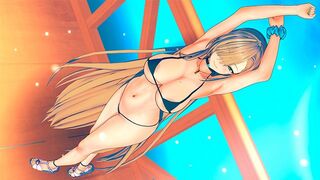Blue Archive: Asuna Ichinose Sex with a Beautiful Girl. (3D Hentai)