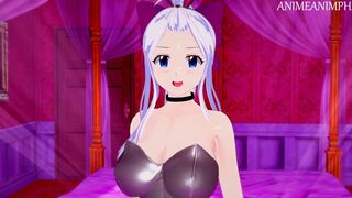 Mirajane Strauss Fucked by Natsu in Bunny Girl Costume Until Creampie - Fairy Tail Hentai 3d